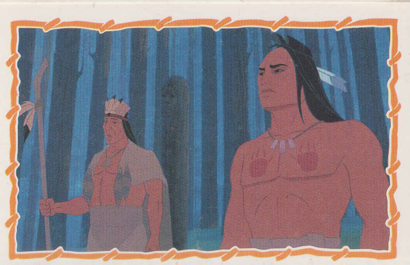 PANINI POCAHONTAS COLLECTABLE STICKERS #27