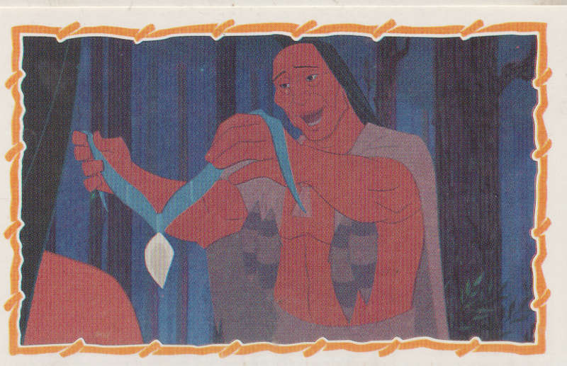 PANINI POCAHONTAS COLLECTABLE STICKERS #30