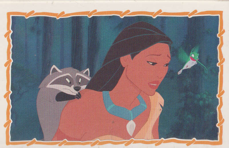 PANINI POCAHONTAS COLLECTABLE STICKERS #31