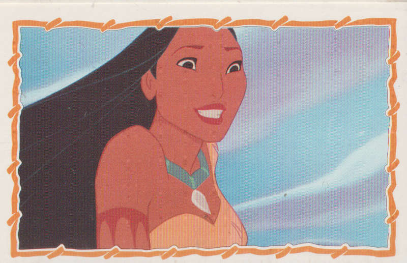 PANINI POCAHONTAS COLLECTABLE STICKERS #35