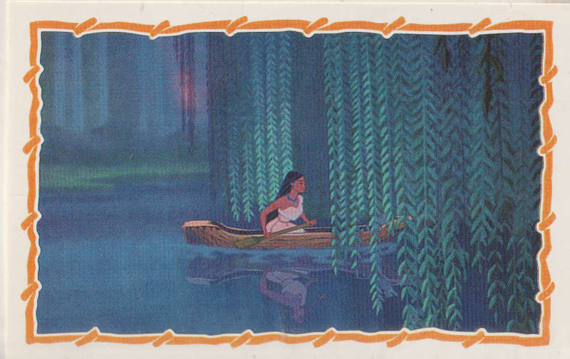 PANINI POCAHONTAS COLLECTABLE STICKERS #40