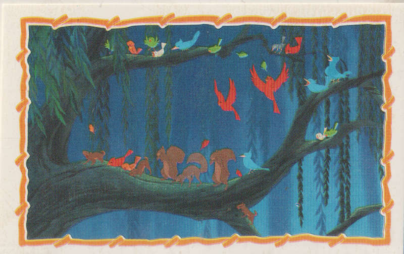 PANINI POCAHONTAS COLLECTABLE STICKERS #42