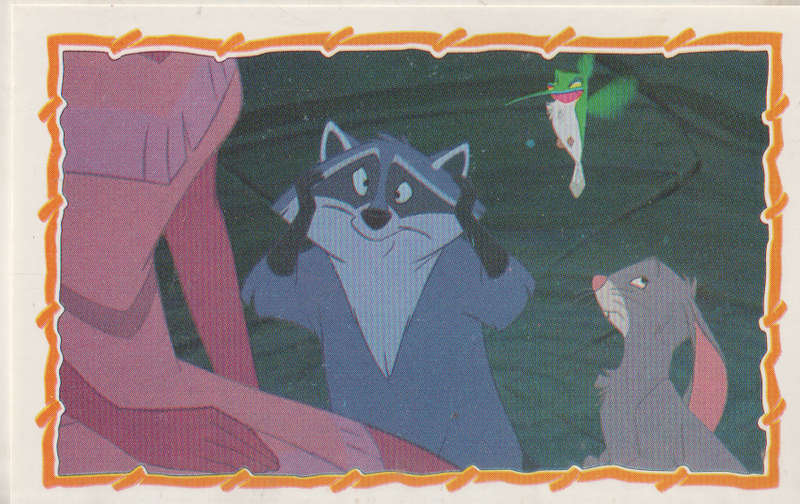 PANINI POCAHONTAS COLLECTABLE STICKERS #43