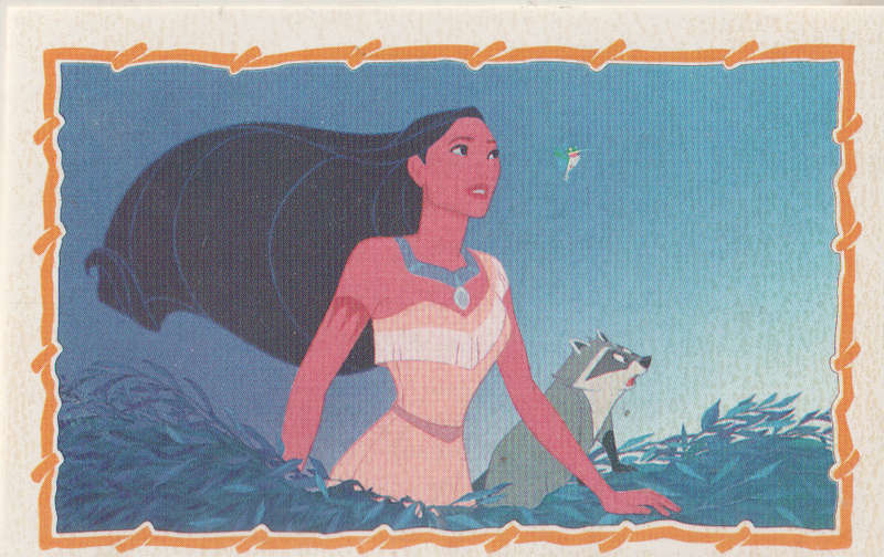 PANINI POCAHONTAS COLLECTABLE STICKERS #46
