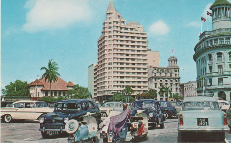 MINT POST CARD SINGAPORE