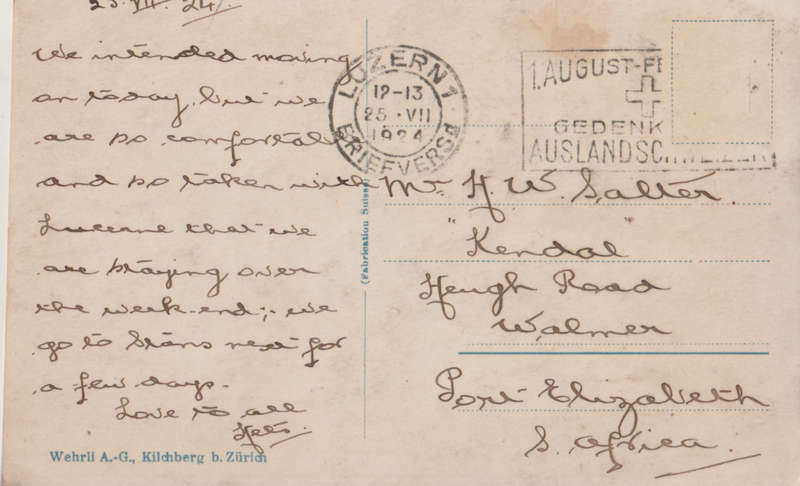 USED POST CARD