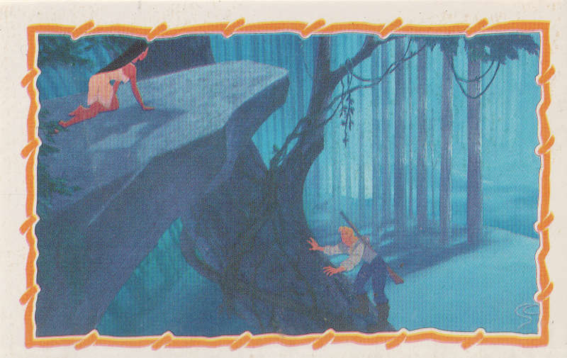 PANINI POCAHONTAS COLLECTABLE STICKERS #58