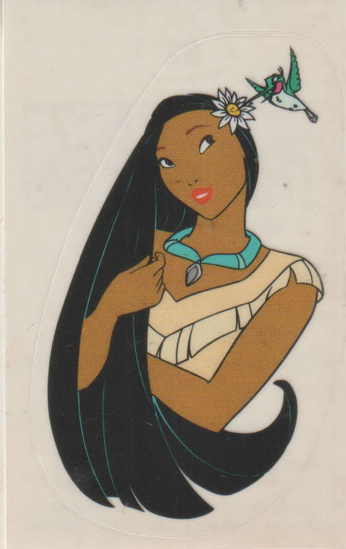 PANINI POCAHONTAS COLLECTABLE STICKERS #62