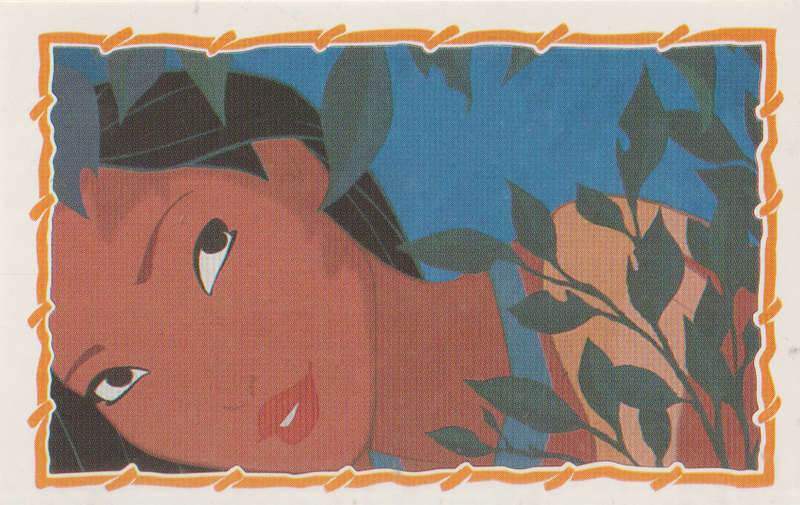 PANINI POCAHONTAS COLLECTABLE STICKERS #64