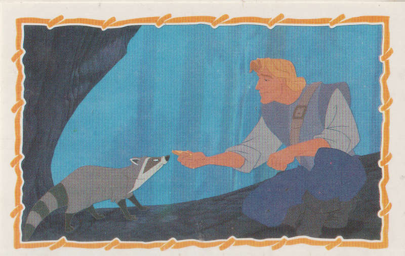 PANINI POCAHONTAS COLLECTABLE STICKERS #69