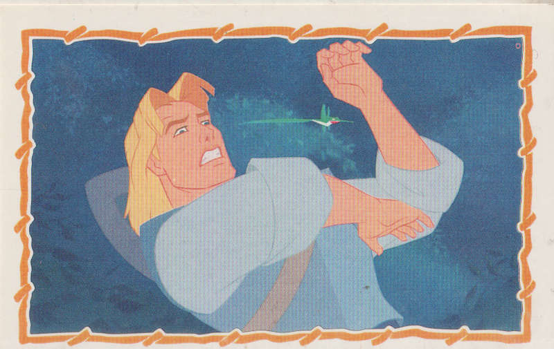 PANINI POCAHONTAS COLLECTABLE STICKERS #73