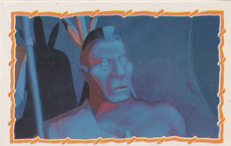 PANINI POCAHONTAS COLLECTABLE STICKERS #75