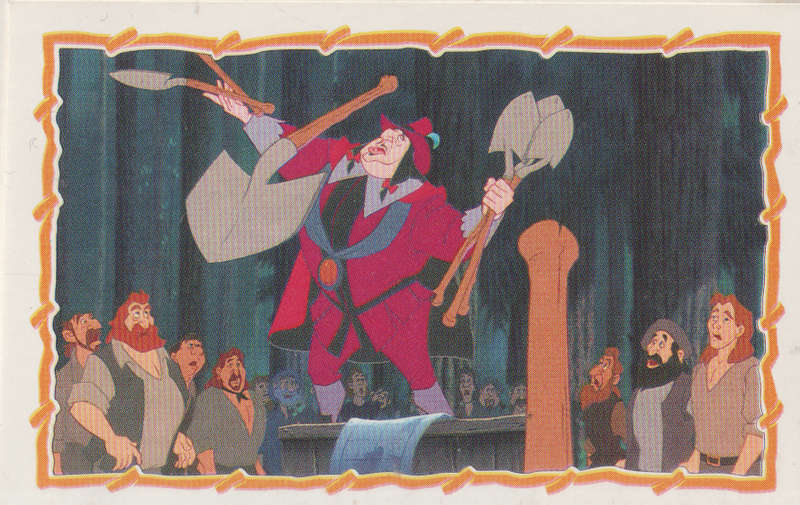 PANINI POCAHONTAS COLLECTABLE STICKERS #81