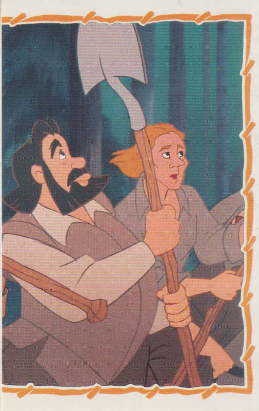 PANINI POCAHONTAS COLLECTABLE STICKERS #84