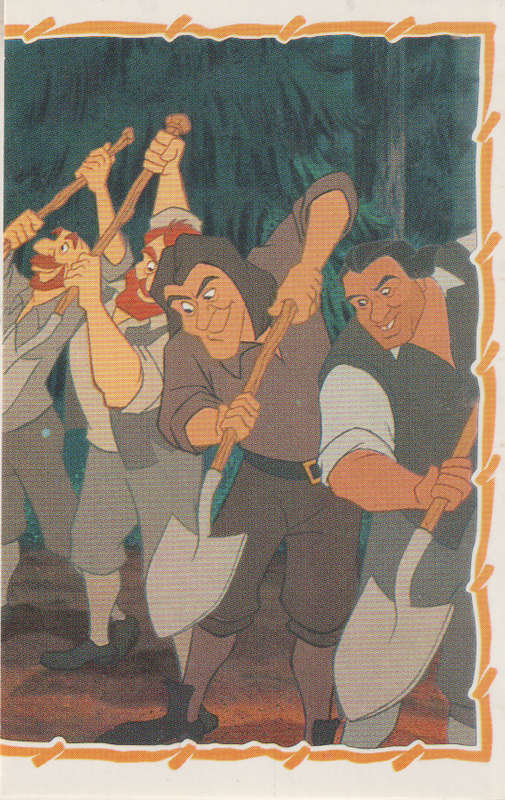 PANINI POCAHONTAS COLLECTABLE STICKERS #90