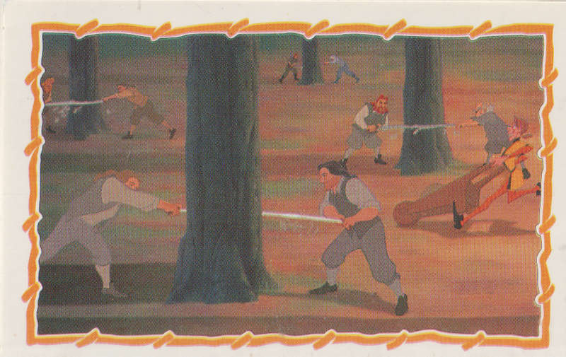 PANINI POCAHONTAS COLLECTABLE STICKERS #95