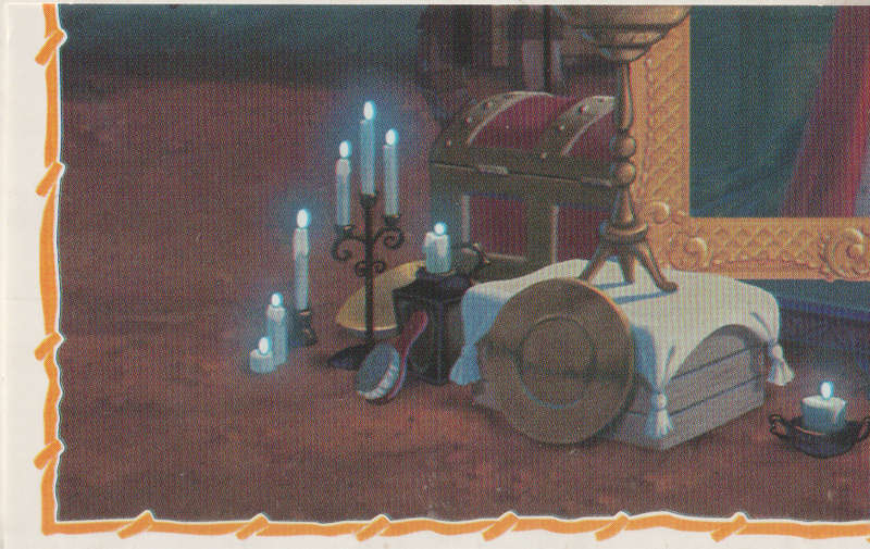 PANINI POCAHONTAS COLLECTABLE STICKERS #104