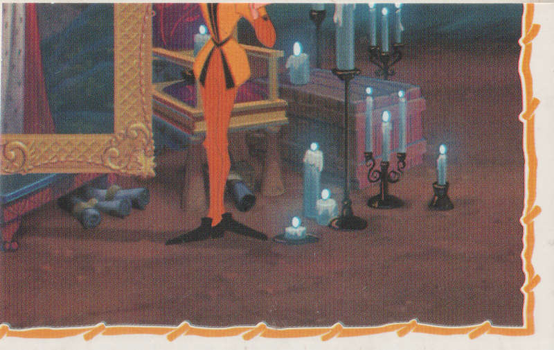 PANINI POCAHONTAS COLLECTABLE STICKERS #105