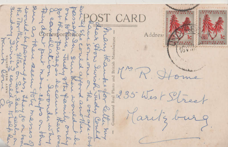 USED POST CARD