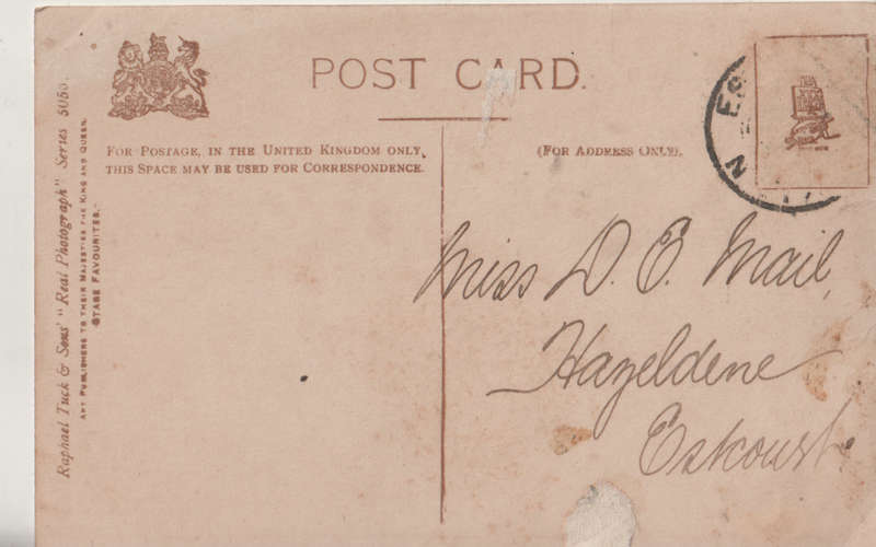 USED POST CARD 1904