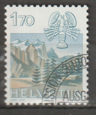 SWITZERLAND 1982 Definitive Issues CTO SG 1039
