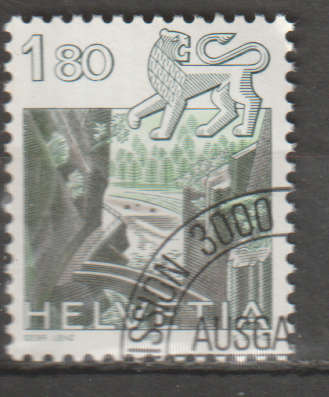SWITZERLAND 1982 Definitive Issues CTO SG 1040