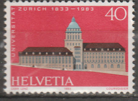 SWITZERLAND 1983 Anniversaries UMM SG 1051