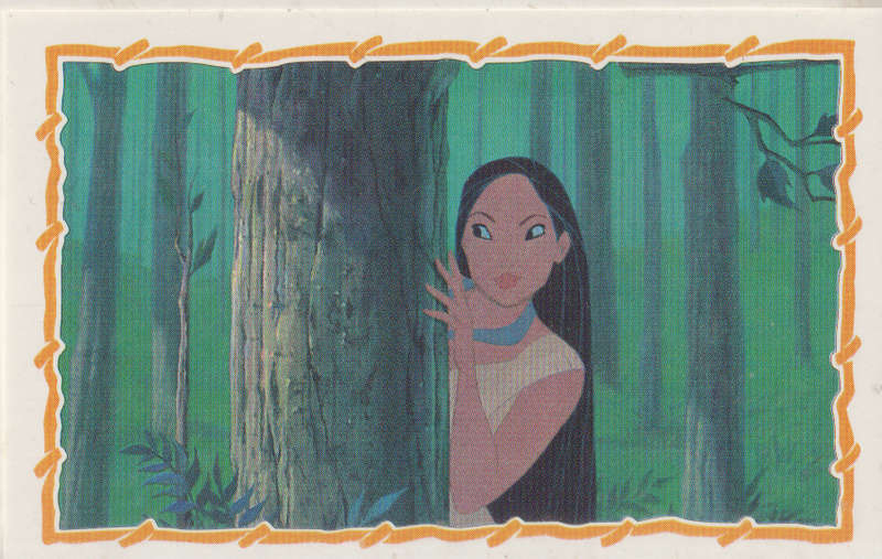 PANINI POCAHONTAS COLLECTABLE STICKERS #109