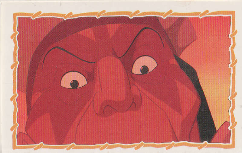 PANINI POCAHONTAS COLLECTABLE STICKERS #120