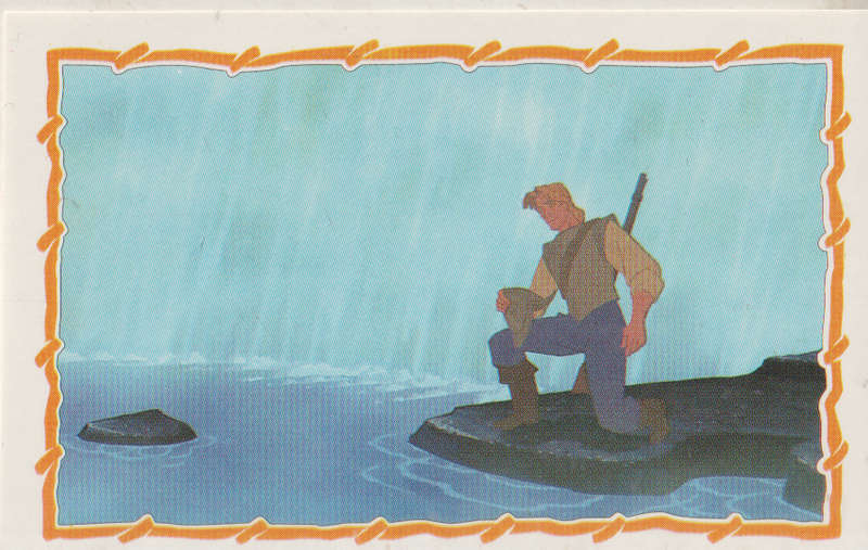 PANINI POCAHONTAS COLLECTABLE STICKERS #127