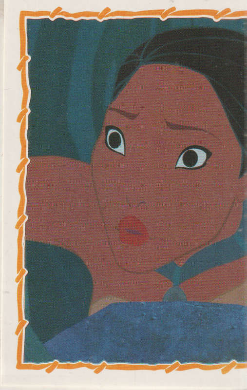 PANINI POCAHONTAS COLLECTABLE STICKERS #130