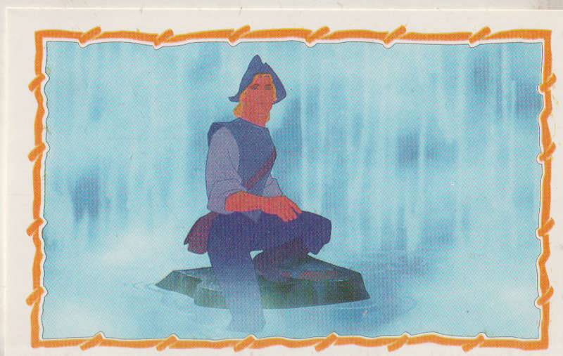 PANINI POCAHONTAS COLLECTABLE STICKERS #135