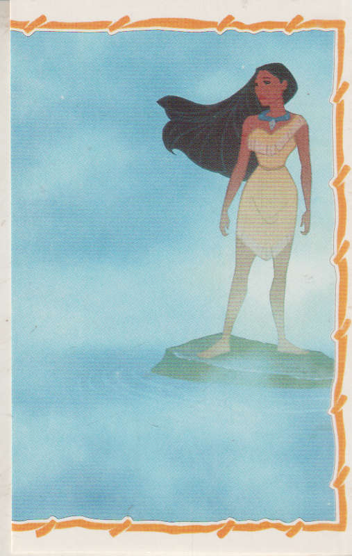 PANINI POCAHONTAS COLLECTABLE STICKERS #137