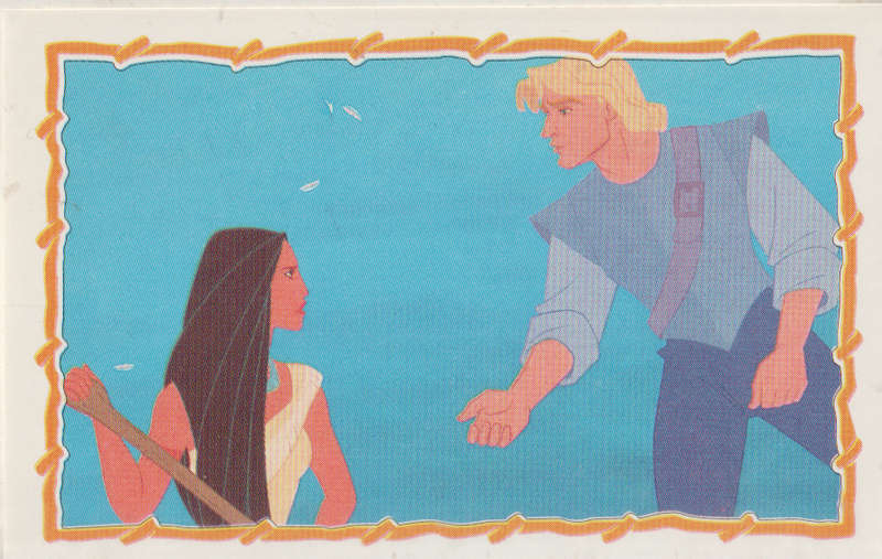 PANINI POCAHONTAS COLLECTABLE STICKERS #140
