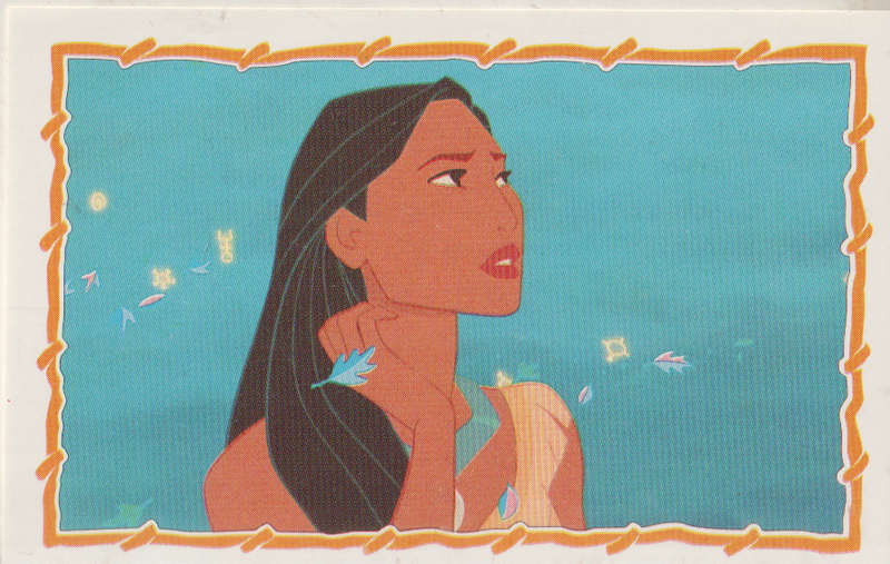 PANINI POCAHONTAS COLLECTABLE STICKERS #141