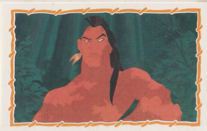 PANINI POCAHONTAS COLLECTABLE STICKERS #144