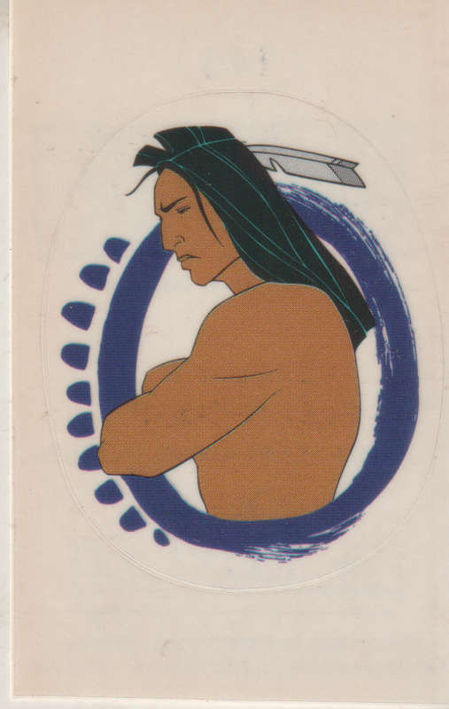 PANINI POCAHONTAS COLLECTABLE STICKERS #145