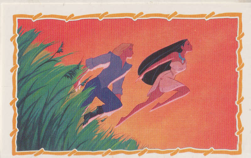 PANINI POCAHONTAS COLLECTABLE STICKERS #161