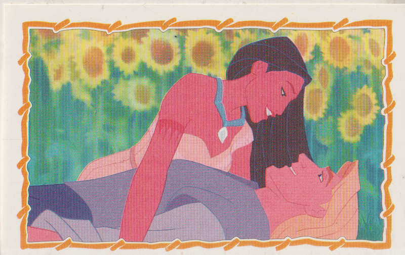 PANINI POCAHONTAS COLLECTABLE STICKERS #162