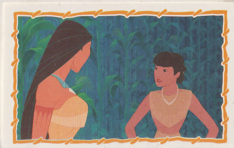 PANINI POCAHONTAS COLLECTABLE STICKERS #168