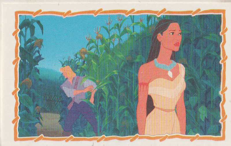 PANINI POCAHONTAS COLLECTABLE STICKERS #169