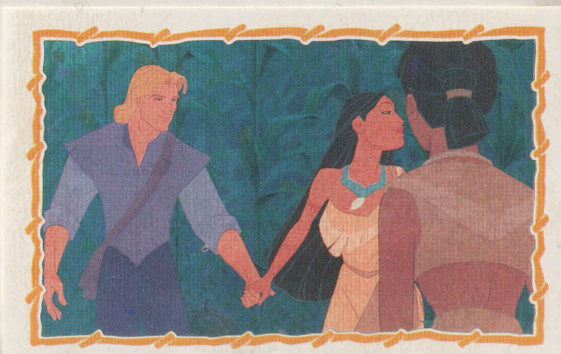 PANINI POCAHONTAS COLLECTABLE STICKERS #170