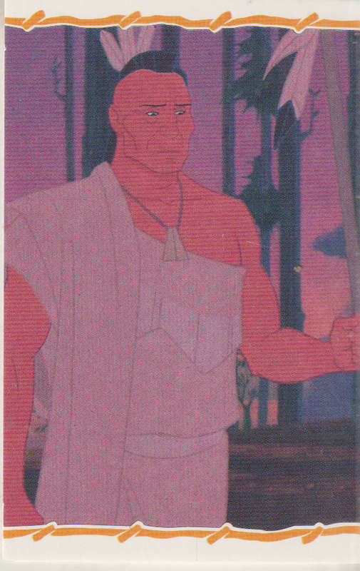 PANINI POCAHONTAS COLLECTABLE STICKERS #175