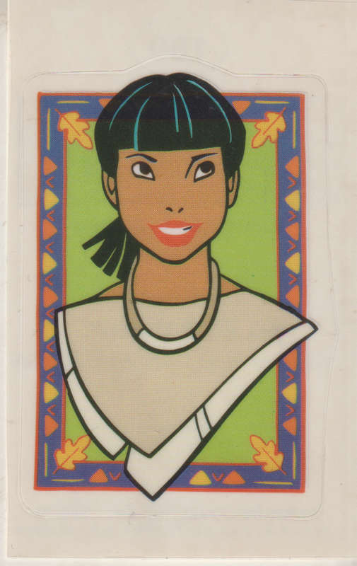 PANINI POCAHONTAS COLLECTABLE STICKERS #180