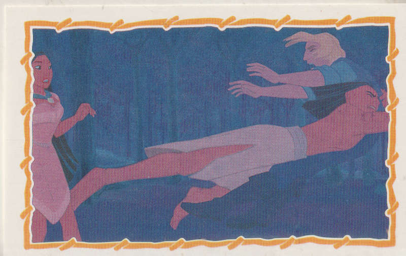 PANINI POCAHONTAS COLLECTABLE STICKERS #188