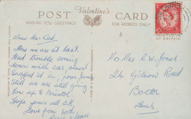 MINT POST CARD