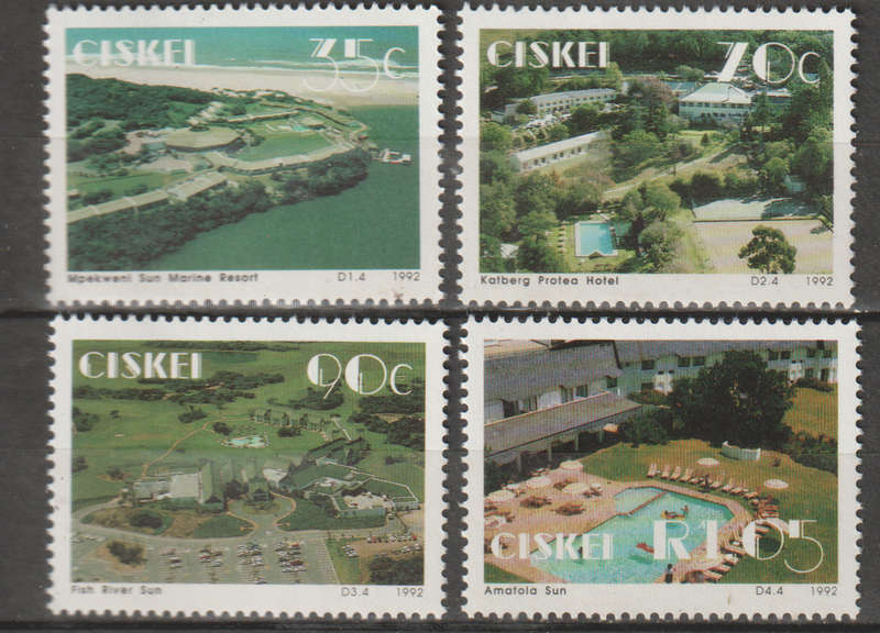 CISKEI 1992 Tourism - Hotels UMM