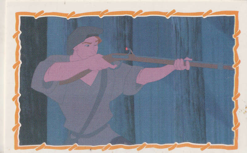 PANINI POCAHONTAS COLLECTABLE STICKERS #191