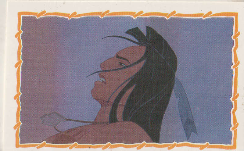 PANINI POCAHONTAS COLLECTABLE STICKERS #192
