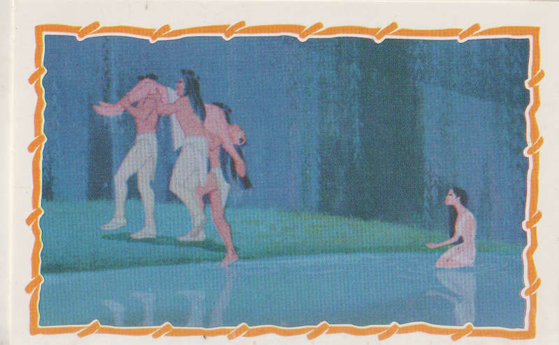 PANINI POCAHONTAS COLLECTABLE STICKERS #194